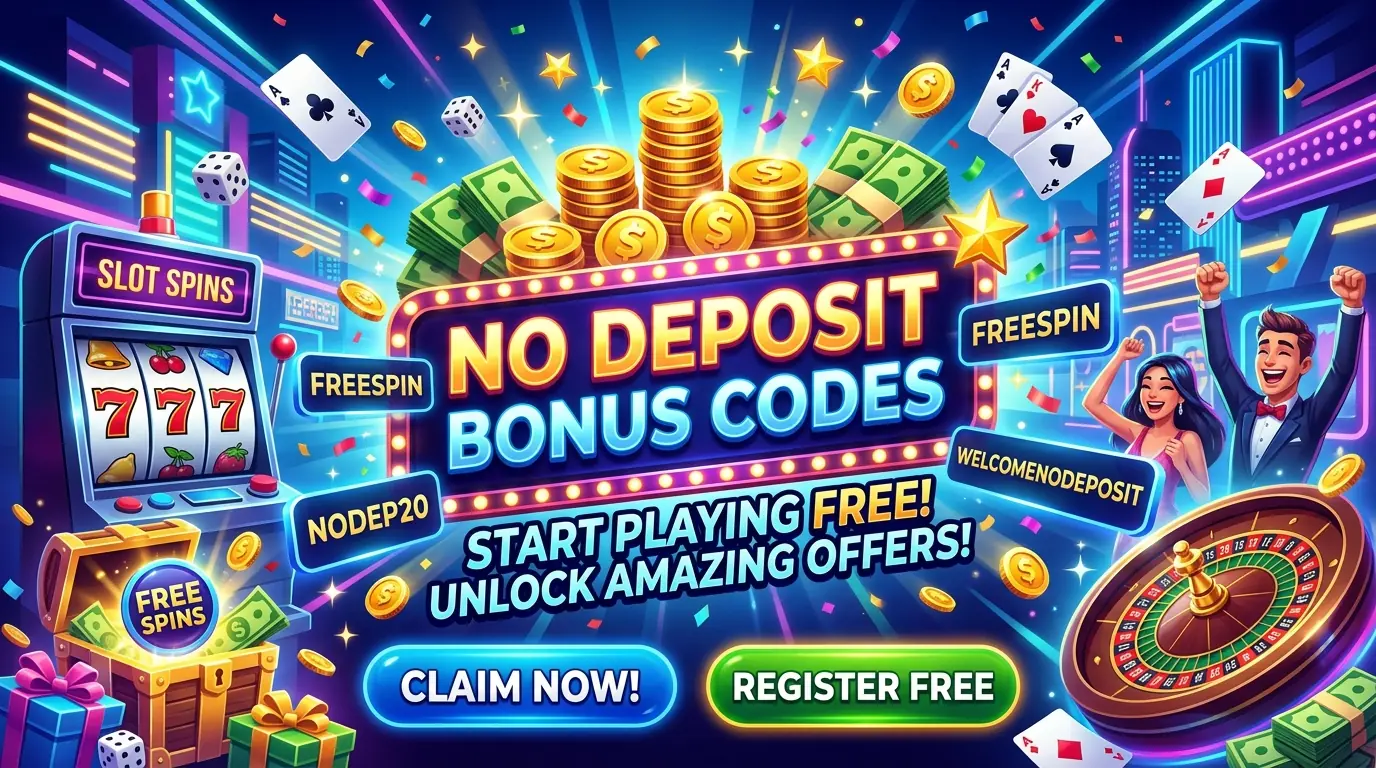Spin City no deposit bonus codes