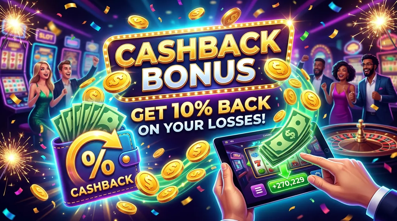 Spin City cashback bonus