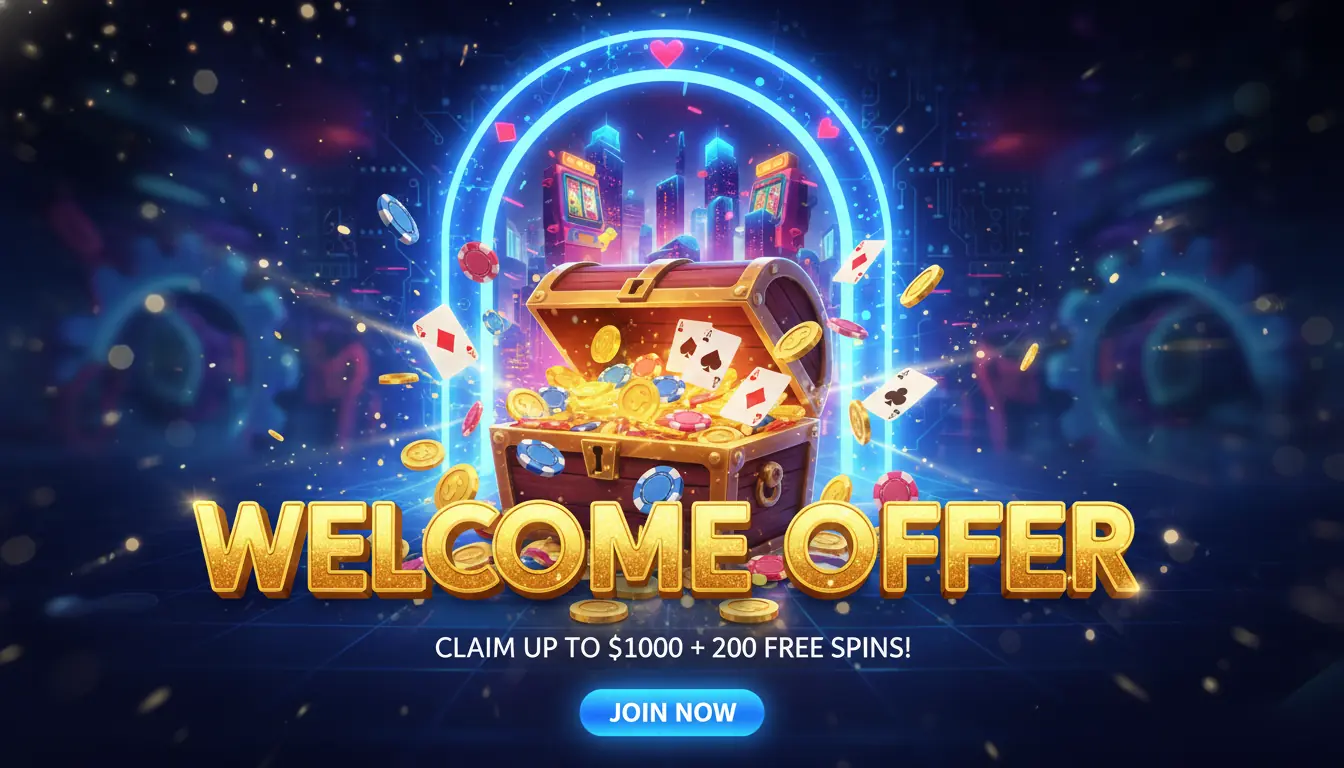 Spin City casino welcome offer